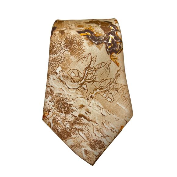 Wembley {Rare} Vtg Cabaret Colors by Wembley Wide Tie 56"x4" - Picture 2 of 4